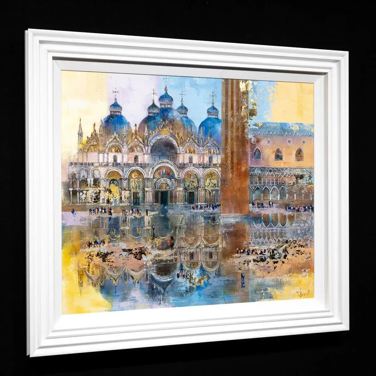 City of Gold - Original - SOLD by artist Veronika Benoni - Wyecliffe Galleries