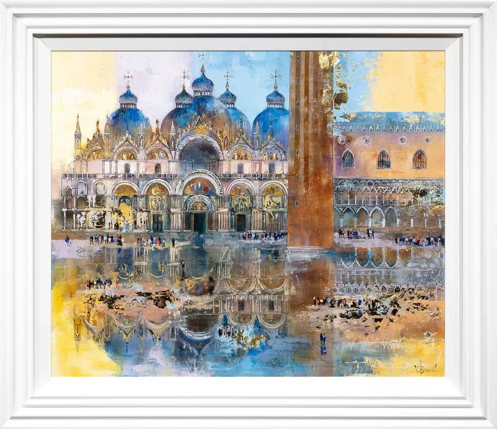 City of Gold - Original - SOLD by artist Veronika Benoni - Wyecliffe Galleries