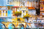 City of Rome - Original - SOLD by artist Veronika Benoni - Wyecliffe Galleries