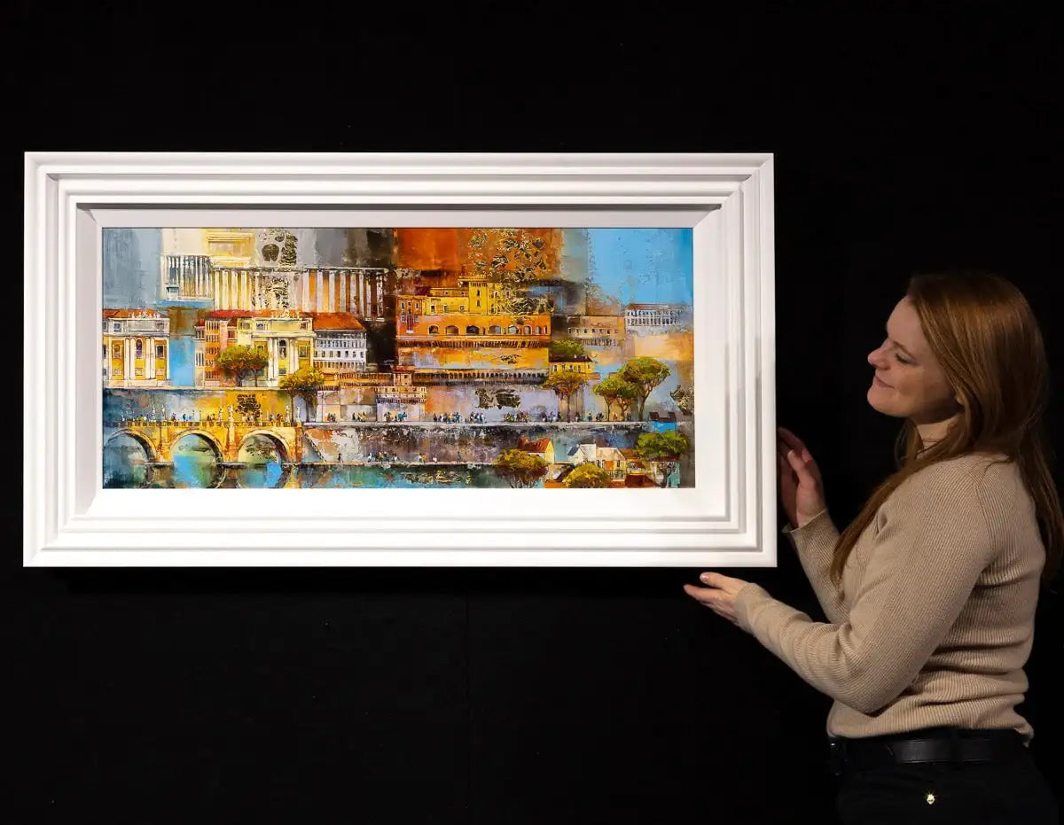 City of Rome - Original - SOLD by artist Veronika Benoni - Wyecliffe Galleries