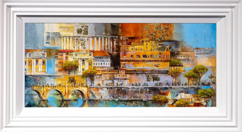 City of Rome - Original - SOLD by artist Veronika Benoni - Wyecliffe Galleries