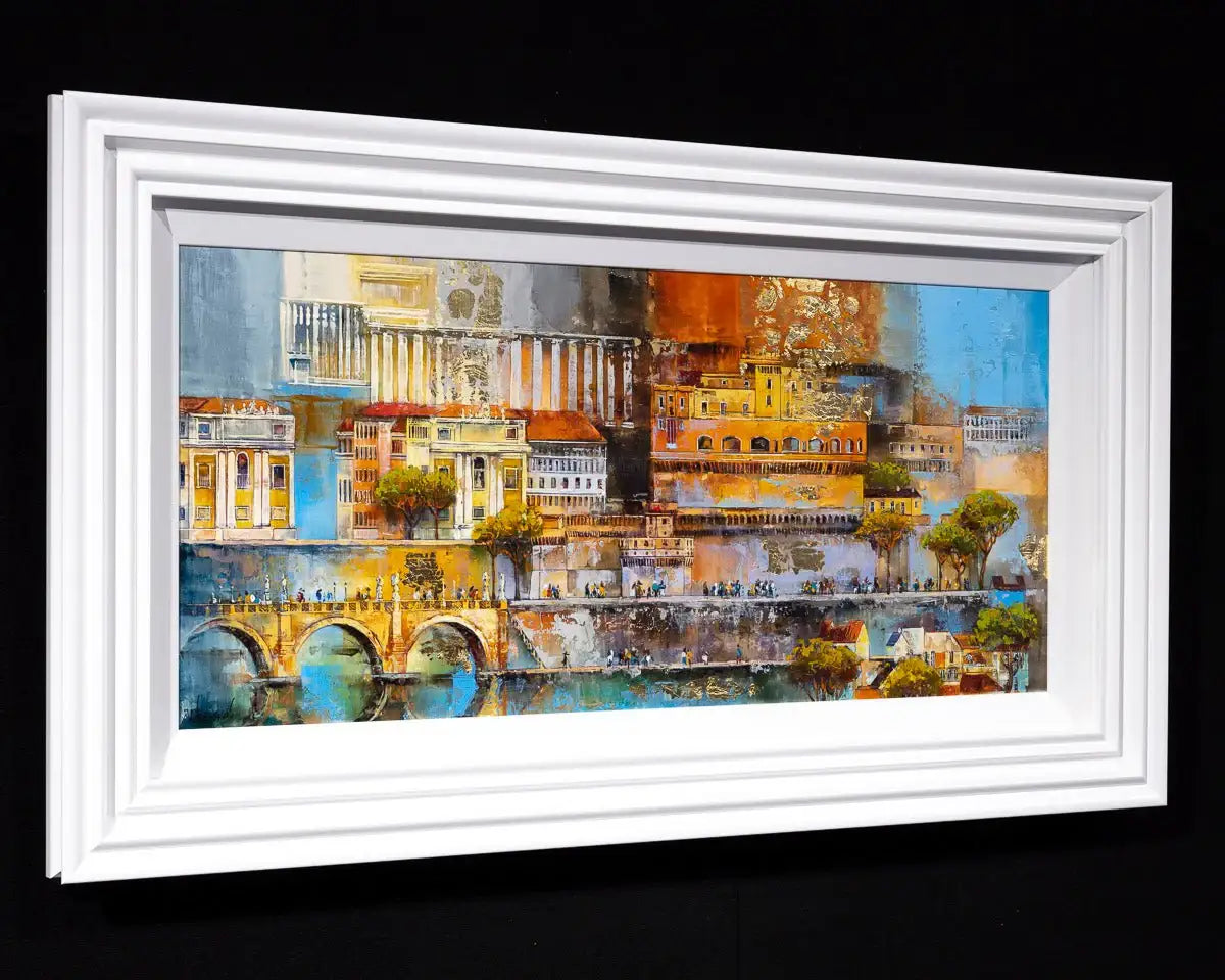 City of Rome - Original - SOLD by artist Veronika Benoni - Wyecliffe Galleries