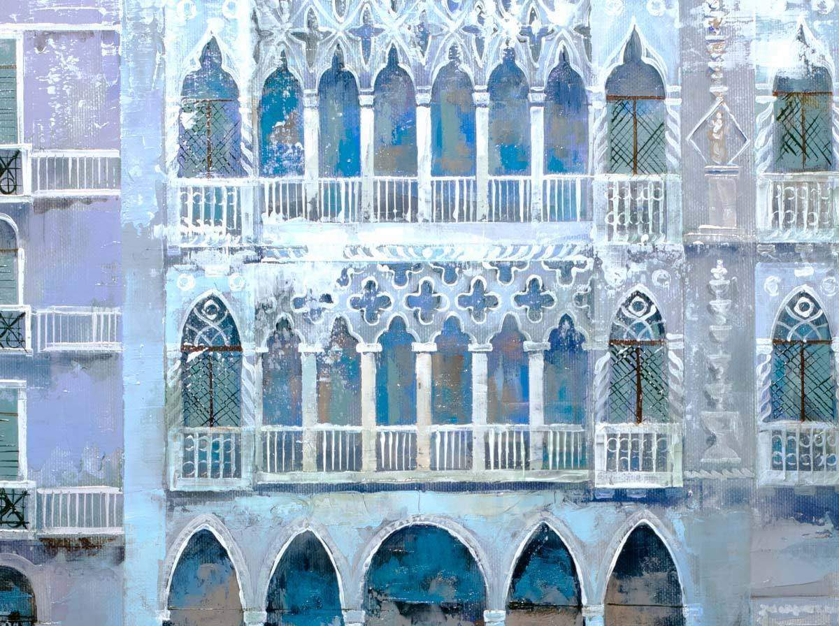 Colonnades - Original - SOLD by artist Veronika Benoni - Wyecliffe Galleries