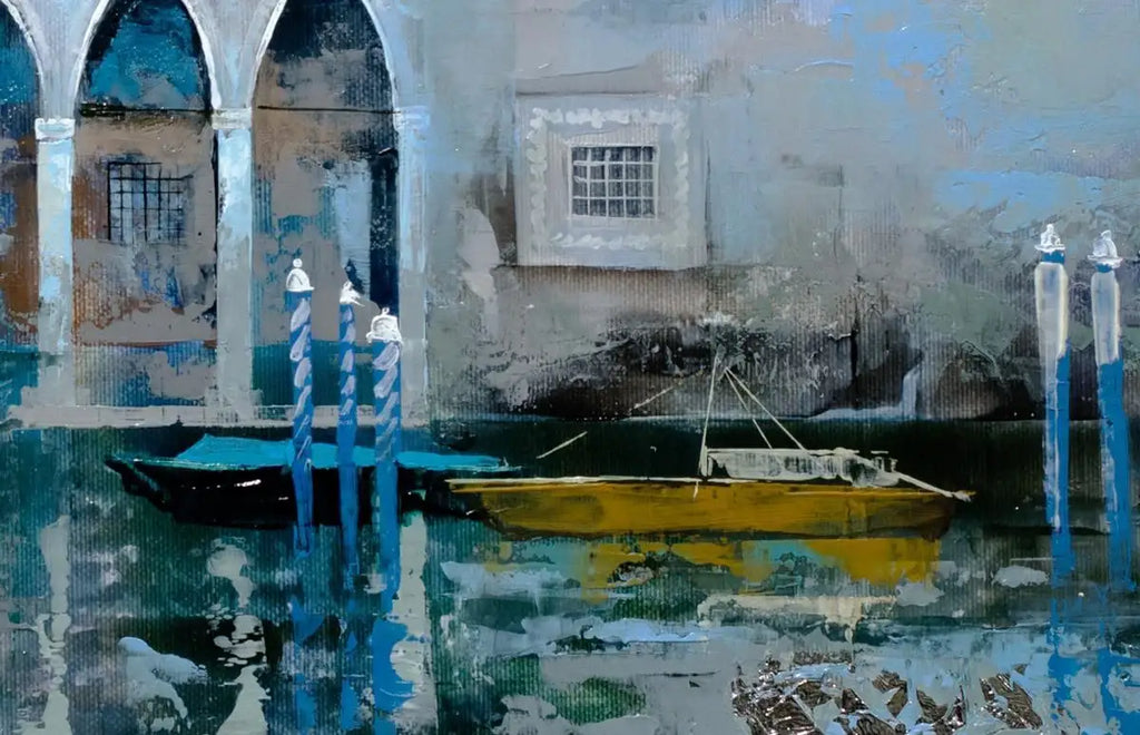 Colonnades - Original - SOLD by artist Veronika Benoni - Wyecliffe Galleries