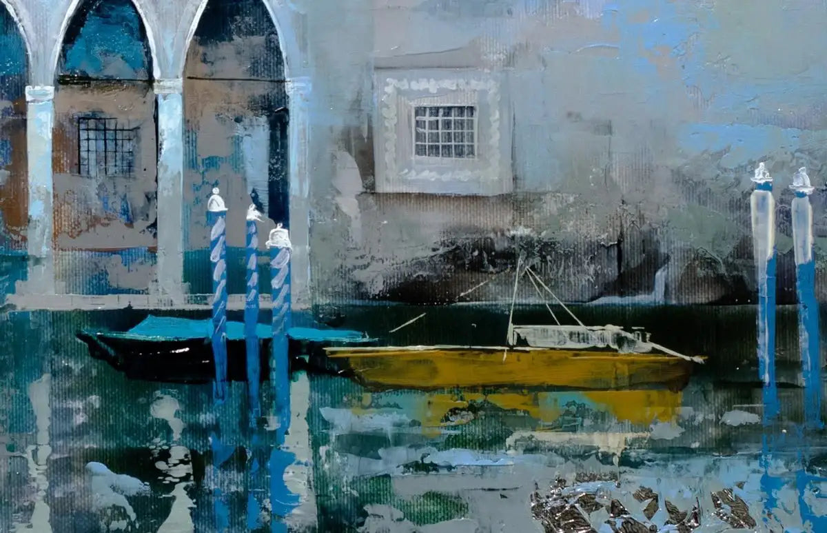 Colonnades - Original - SOLD by artist Veronika Benoni - Wyecliffe Galleries