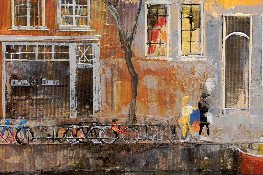 Dam Square - SOLD by artist Veronika Benoni - Wyecliffe Galleries