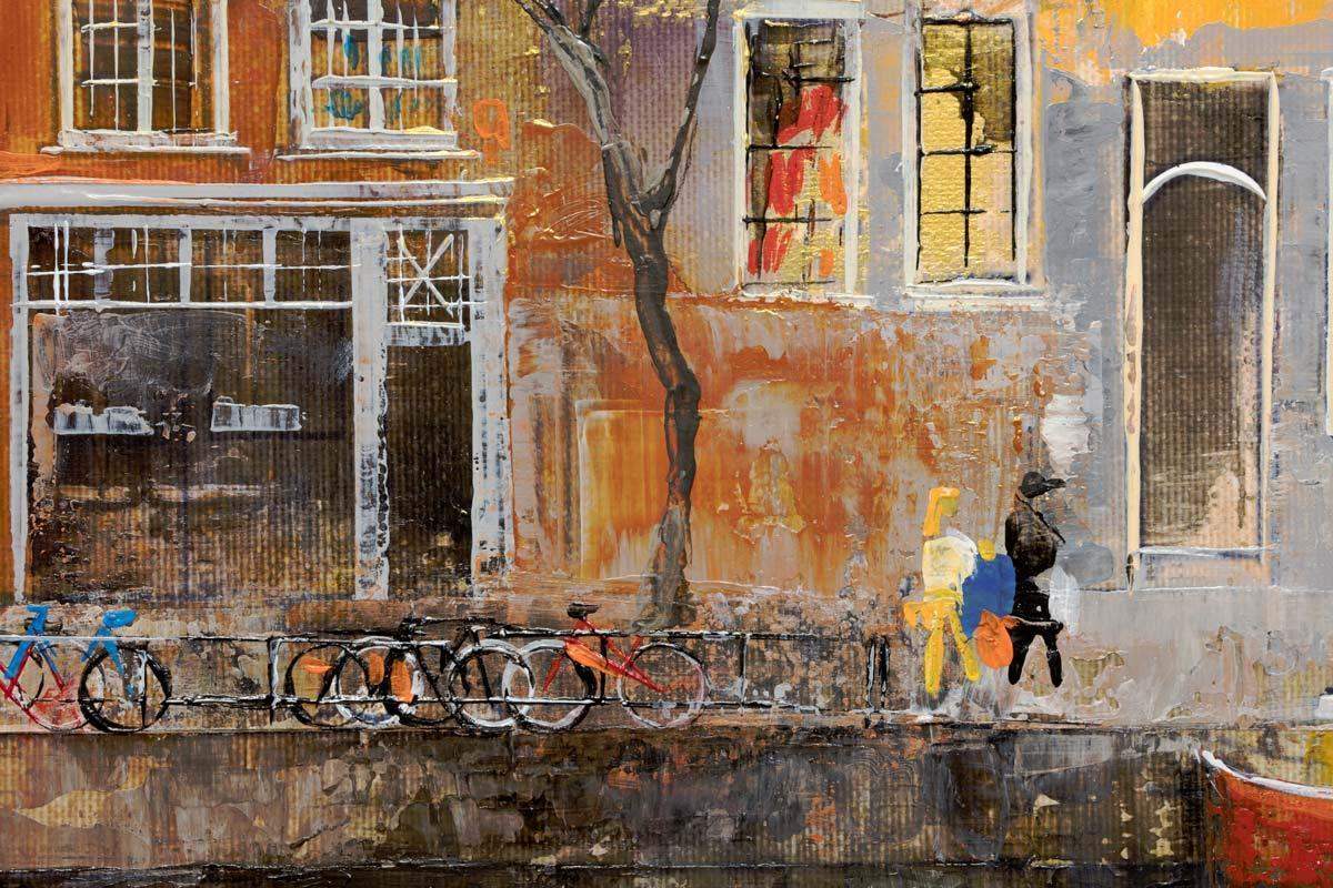 Dam Square - SOLD by artist Veronika Benoni - Wyecliffe Galleries