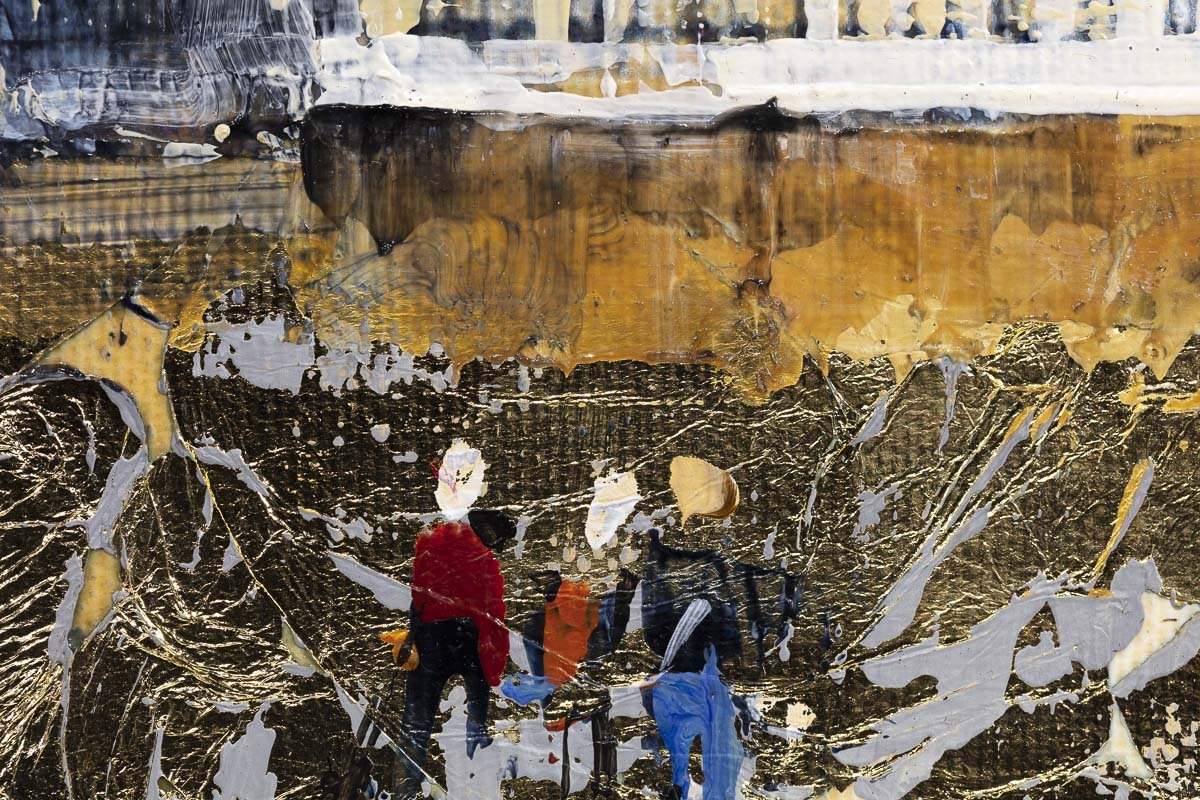 Day in Rome - Original - SOLD by artist Veronika Benoni - Wyecliffe Galleries