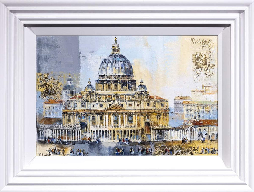 Day in Rome - Original - SOLD by artist Veronika Benoni - Wyecliffe Galleries