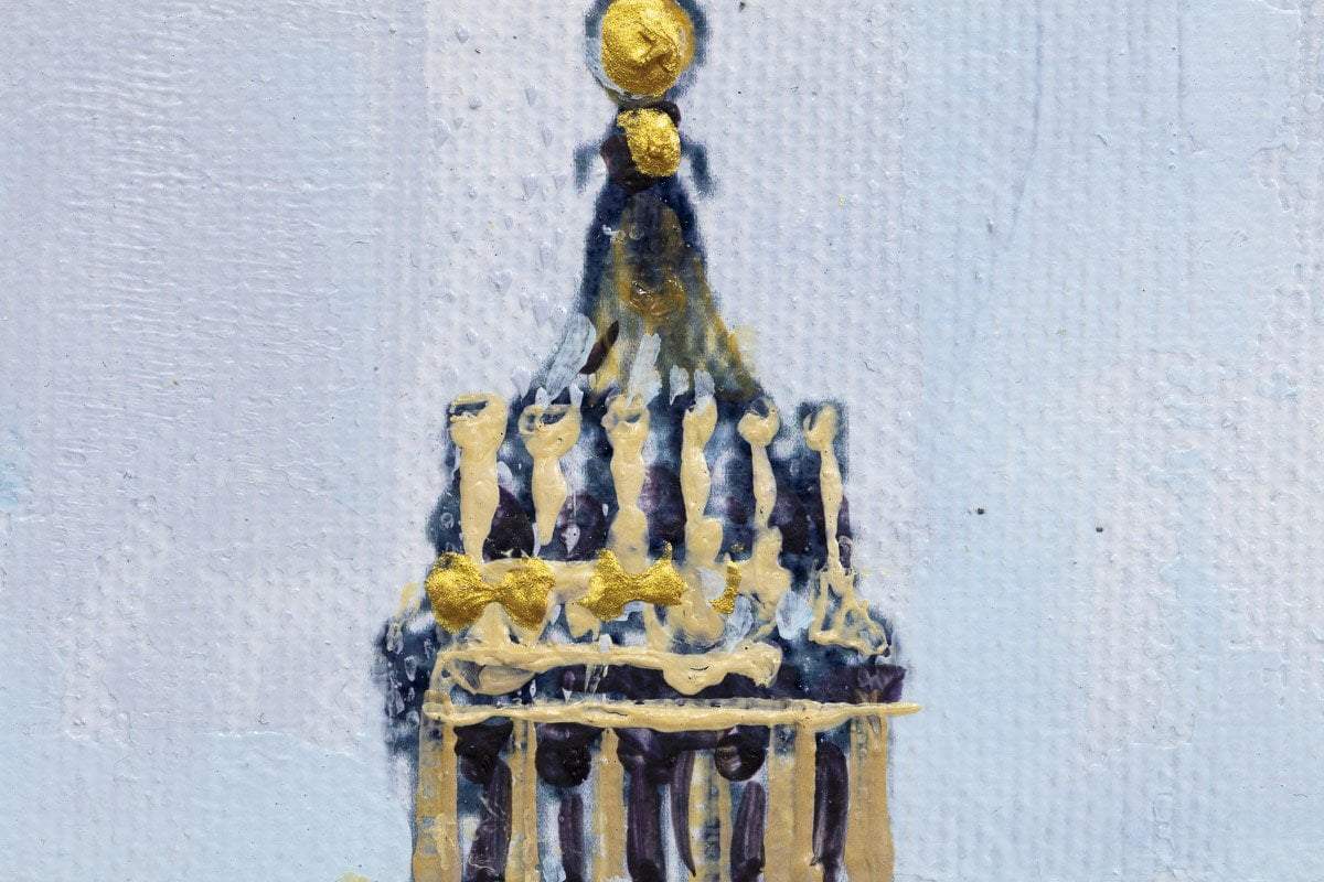 Day in Rome - Original - SOLD by artist Veronika Benoni - Wyecliffe Galleries