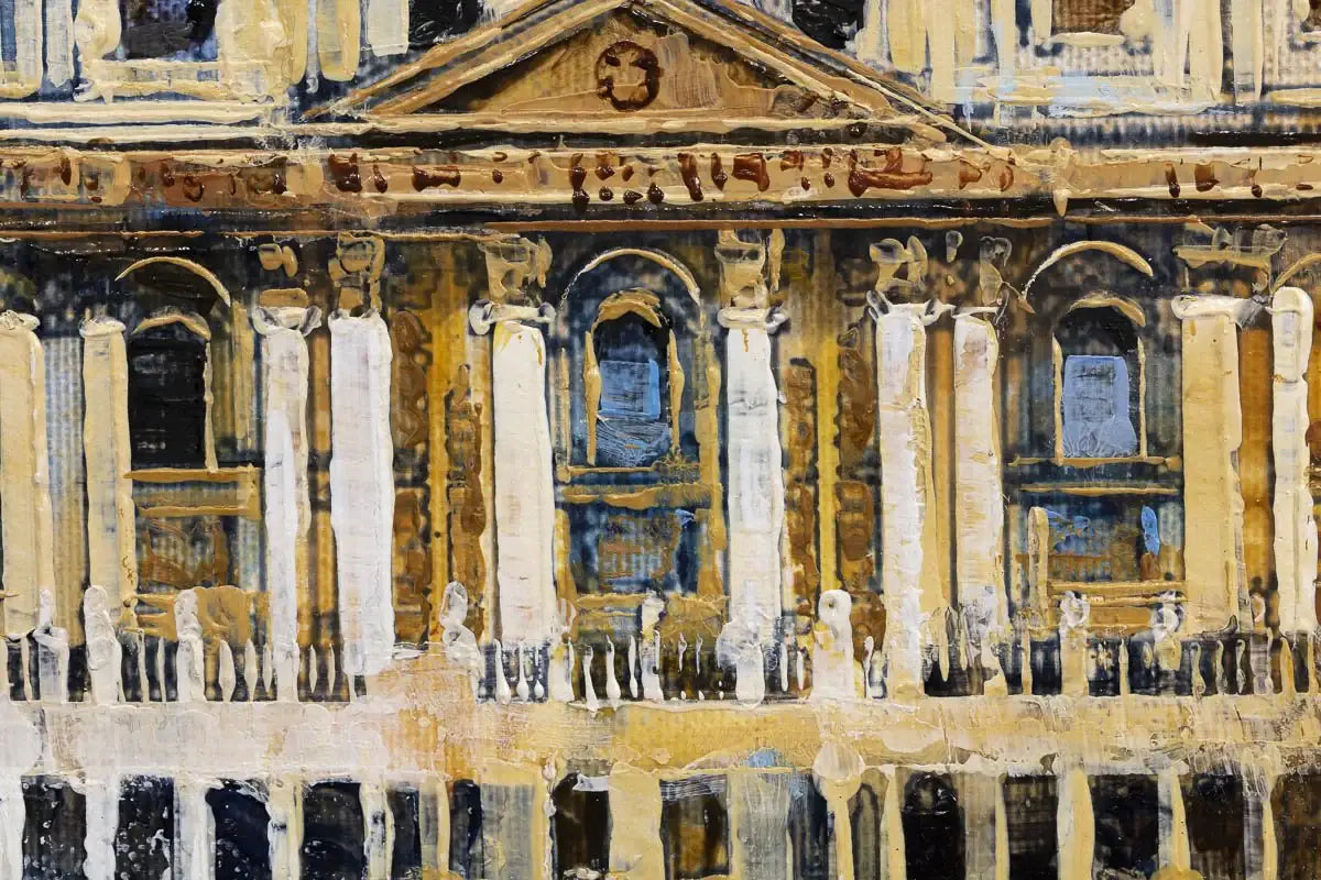 Day in Rome - Original - SOLD by artist Veronika Benoni - Wyecliffe Galleries