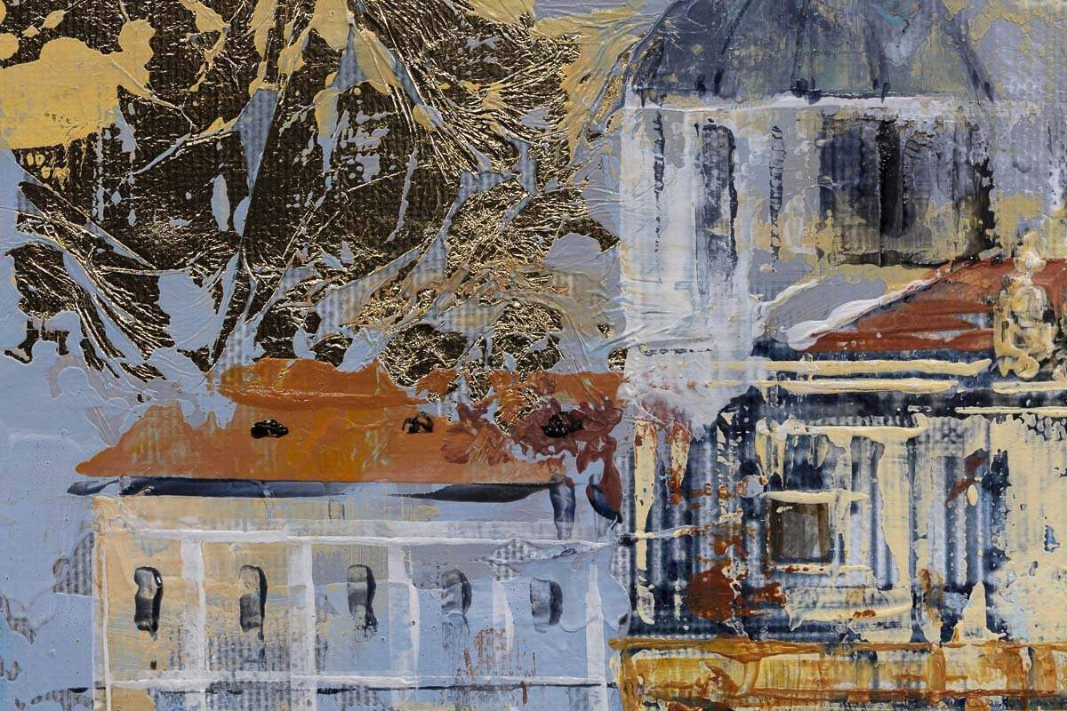 Day in Rome - Original - SOLD by artist Veronika Benoni - Wyecliffe Galleries