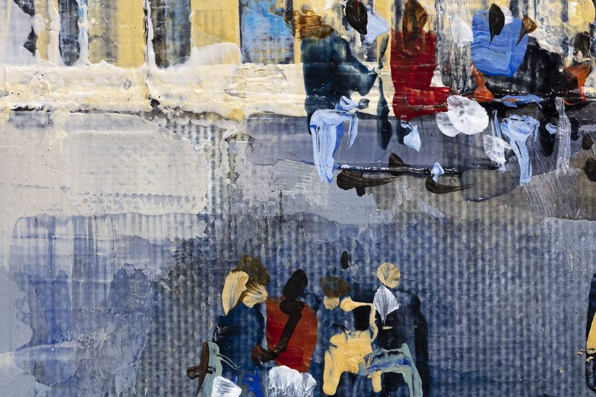 Day in Rome - Original - SOLD by artist Veronika Benoni - Wyecliffe Galleries
