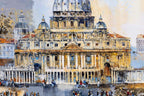 Day in Rome - Original - SOLD by artist Veronika Benoni - Wyecliffe Galleries