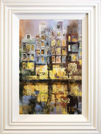 Evening Amsterdam - SOLD by artist Veronika Benoni - Wyecliffe Galleries