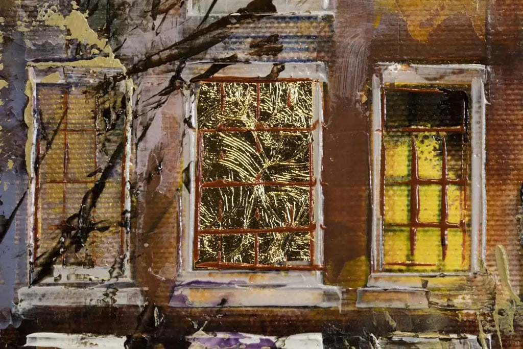 Evening Amsterdam - SOLD by artist Veronika Benoni - Wyecliffe Galleries