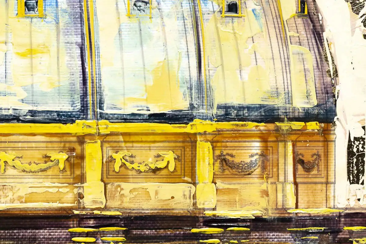 Evening at St Pauls - Original - SOLD by artist Veronika Benoni - Wyecliffe Galleries