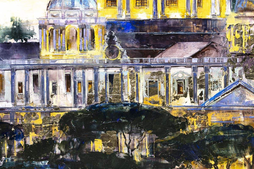 Evening at St Pauls - Original - SOLD by artist Veronika Benoni - Wyecliffe Galleries