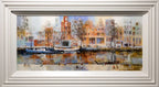 Evening in Amsterdam - SOLD by artist Veronika Benoni - Wyecliffe Galleries