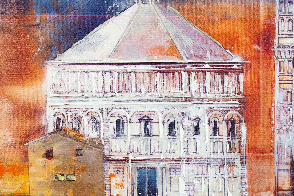 Evening in Florence - Original - SOLD by artist Veronika Benoni - Wyecliffe Galleries
