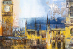 Evening in London - Original - SOLD by artist Veronika Benoni - Wyecliffe Galleries