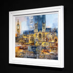 Evening in London - Original - SOLD by artist Veronika Benoni - Wyecliffe Galleries