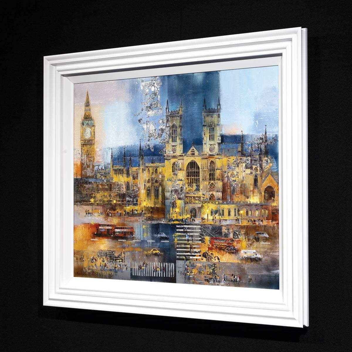Evening in London - Original - SOLD by artist Veronika Benoni - Wyecliffe Galleries
