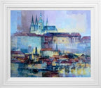 Evening Prague - Original - SOLD by artist Veronika Benoni - Wyecliffe Galleries