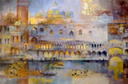 Evening Venice - SOLD by artist Veronika Benoni - Wyecliffe Galleries