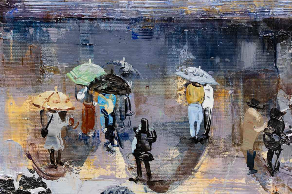 Evenings at Notre Dame - Original - SOLD by artist Veronika Benoni - Wyecliffe Galleries