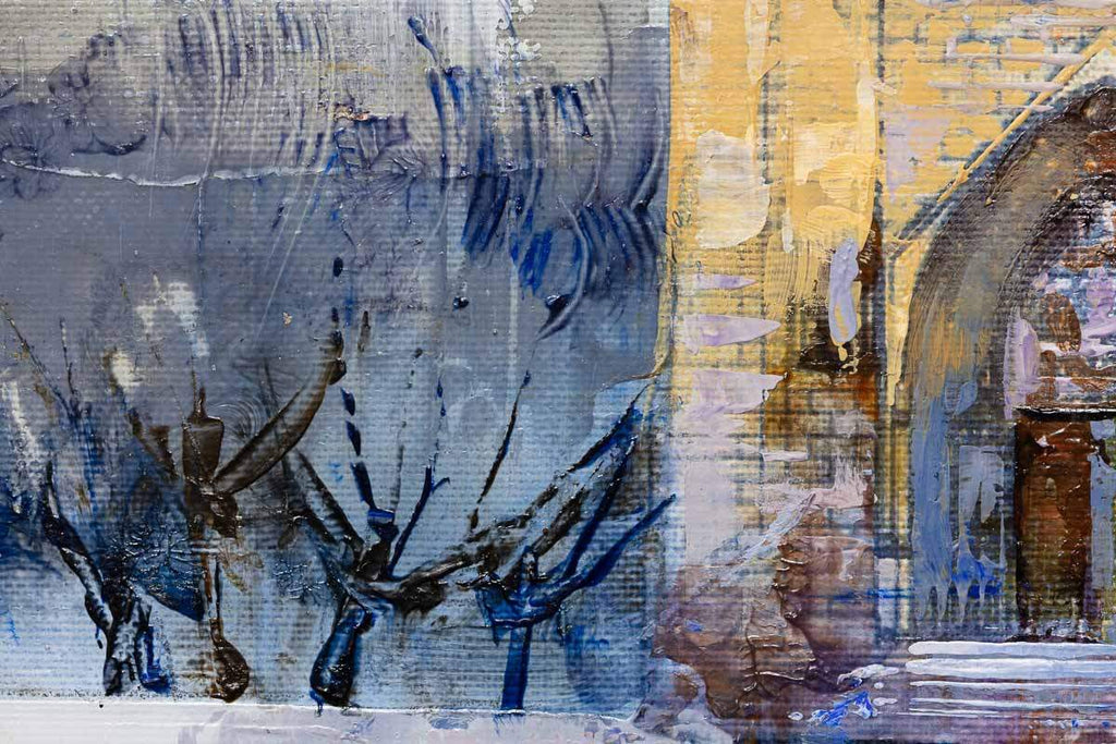 Evenings at Notre Dame - Original - SOLD by artist Veronika Benoni - Wyecliffe Galleries