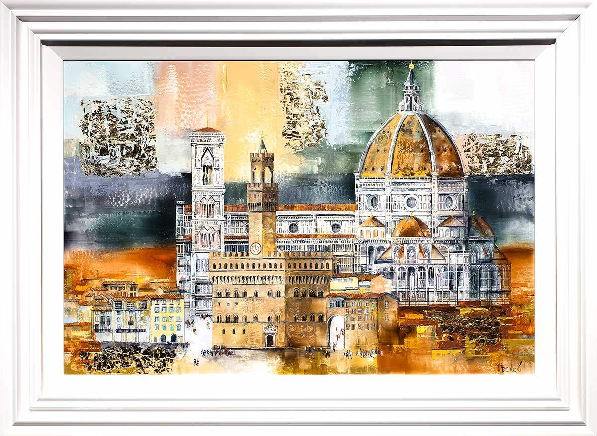 Florence - Original - SOLD by artist Veronika Benoni - Wyecliffe Galleries