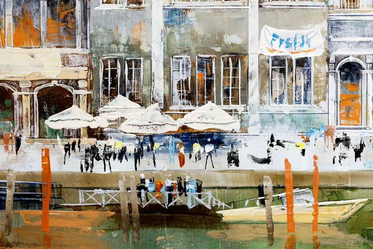 Grand Canal, Venice - Original - SOLD by artist Veronika Benoni - Wyecliffe Galleries