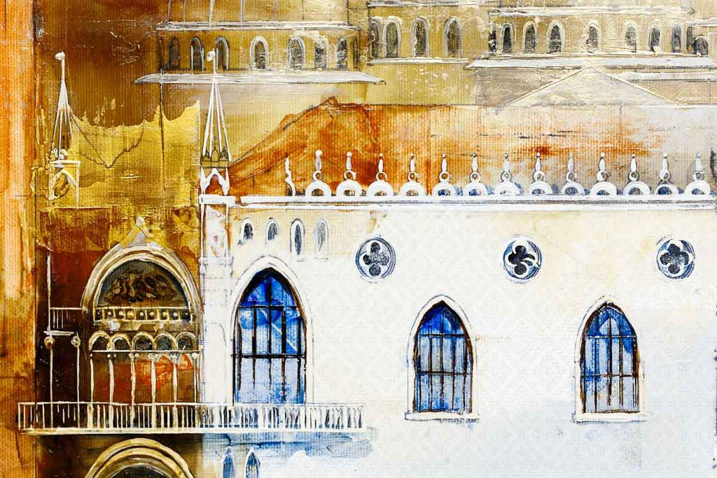 Grand Canal, Venice - Original - SOLD by artist Veronika Benoni - Wyecliffe Galleries