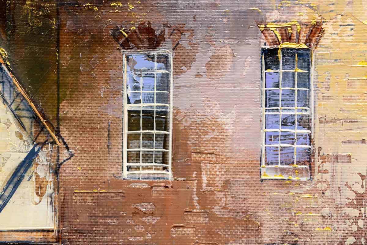 Guarding Her Majesty - Original - SOLD by artist Veronika Benoni - Wyecliffe Galleries