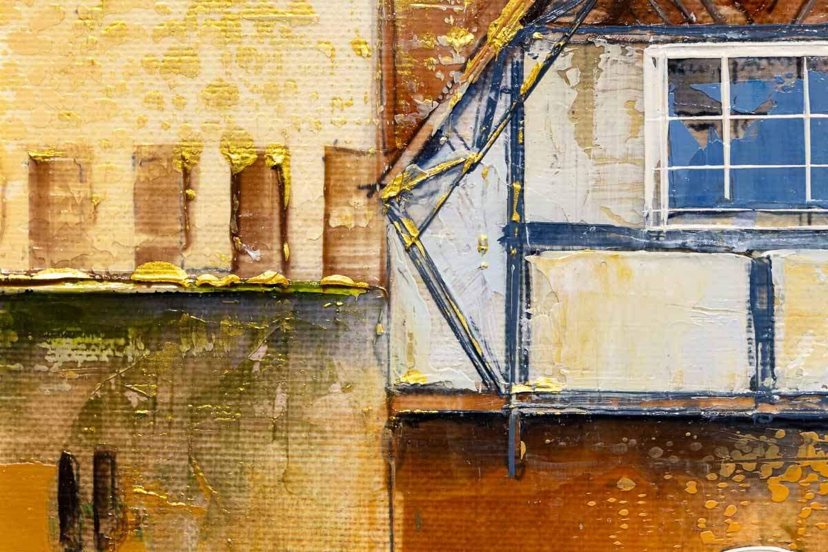 Guarding Her Majesty - Original - SOLD by artist Veronika Benoni - Wyecliffe Galleries