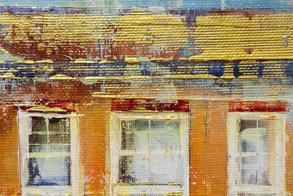 High Street Stroll - Original - SOLD by artist Veronika Benoni - Wyecliffe Galleries