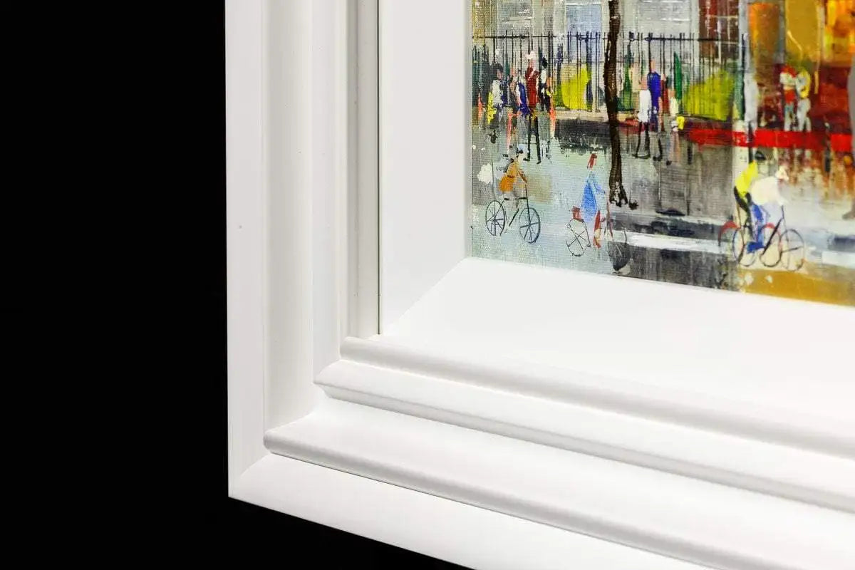 High Street Stroll - Original - SOLD by artist Veronika Benoni - Wyecliffe Galleries