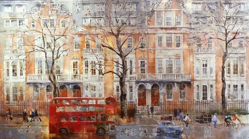 House Portrait - SOLD by artist Veronika Benoni - Wyecliffe Galleries