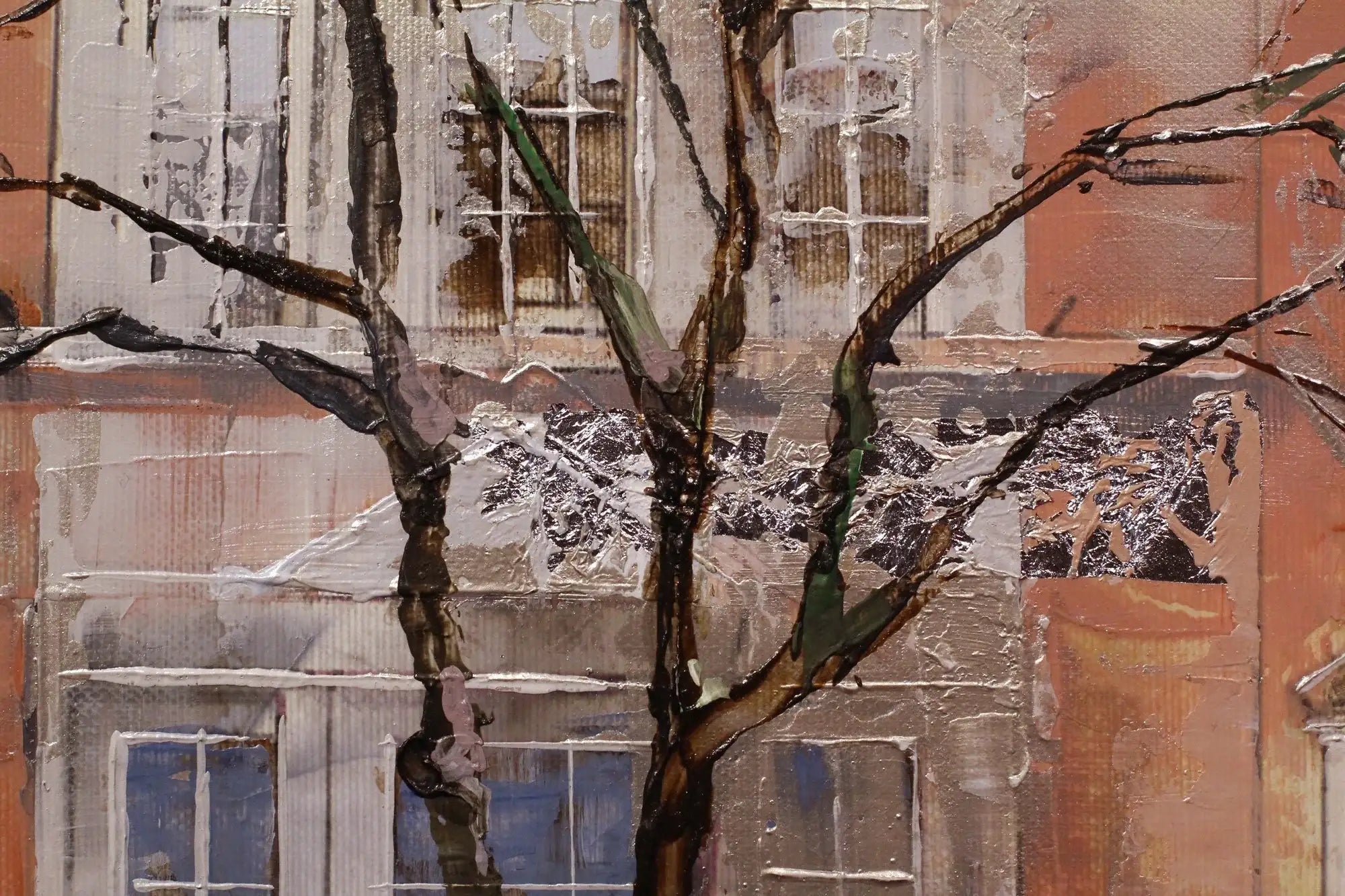 House Portrait - SOLD by artist Veronika Benoni - Wyecliffe Galleries