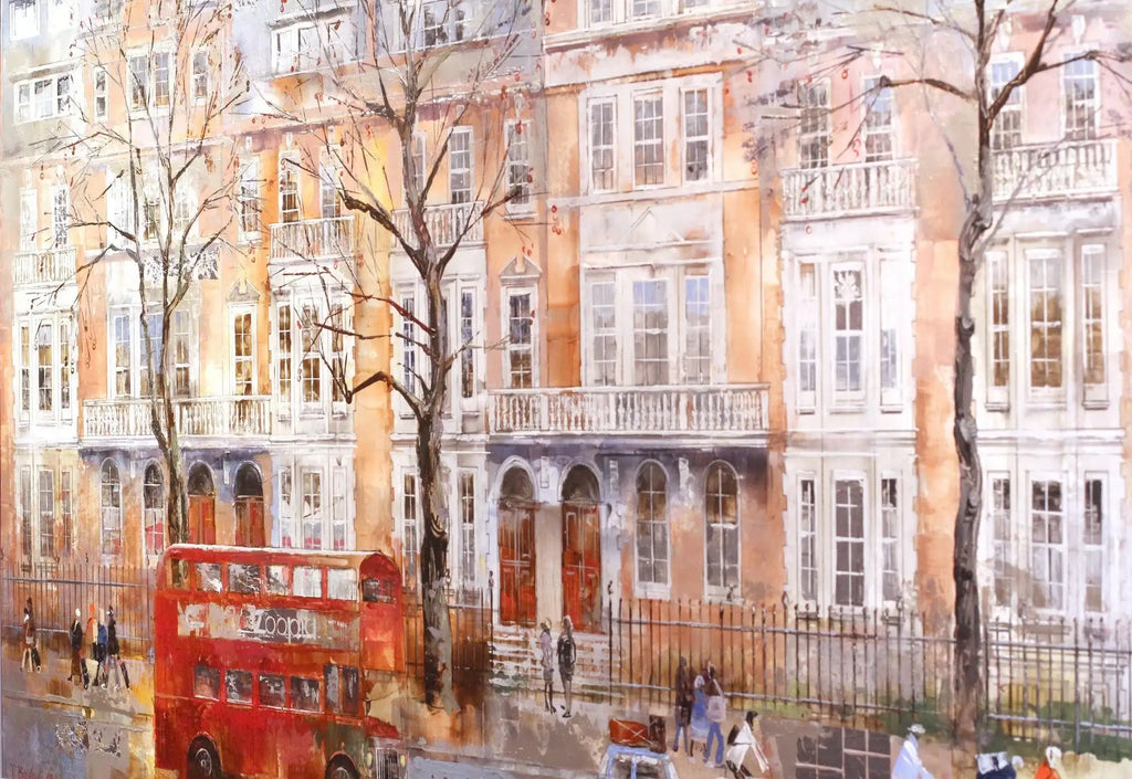 House Portrait - SOLD by artist Veronika Benoni - Wyecliffe Galleries