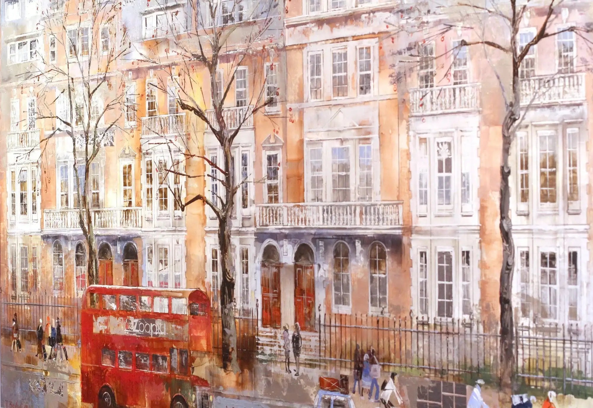 House Portrait - SOLD by artist Veronika Benoni - Wyecliffe Galleries