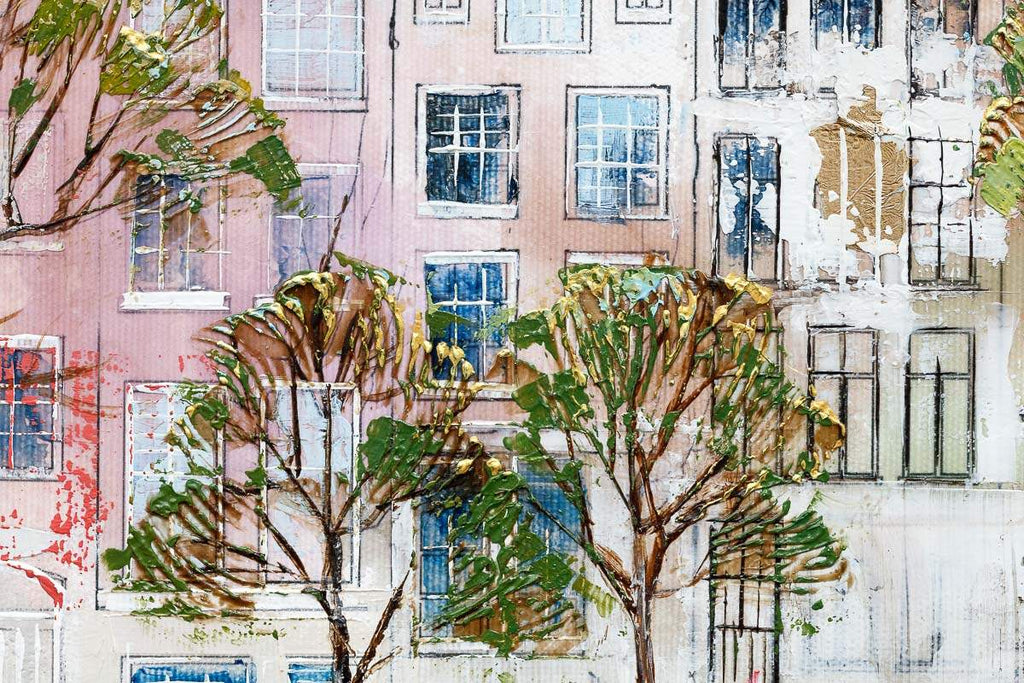 Lazy Day in Amsterdam - Original - SOLD by artist Veronika Benoni - Wyecliffe Galleries