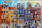 Life in Amsterdam - Original - SOLD by artist Veronika Benoni - Wyecliffe Galleries