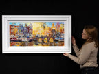 Life in Amsterdam - Original - SOLD by artist Veronika Benoni - Wyecliffe Galleries