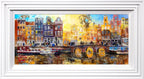 Life in Amsterdam - Original - SOLD by artist Veronika Benoni - Wyecliffe Galleries