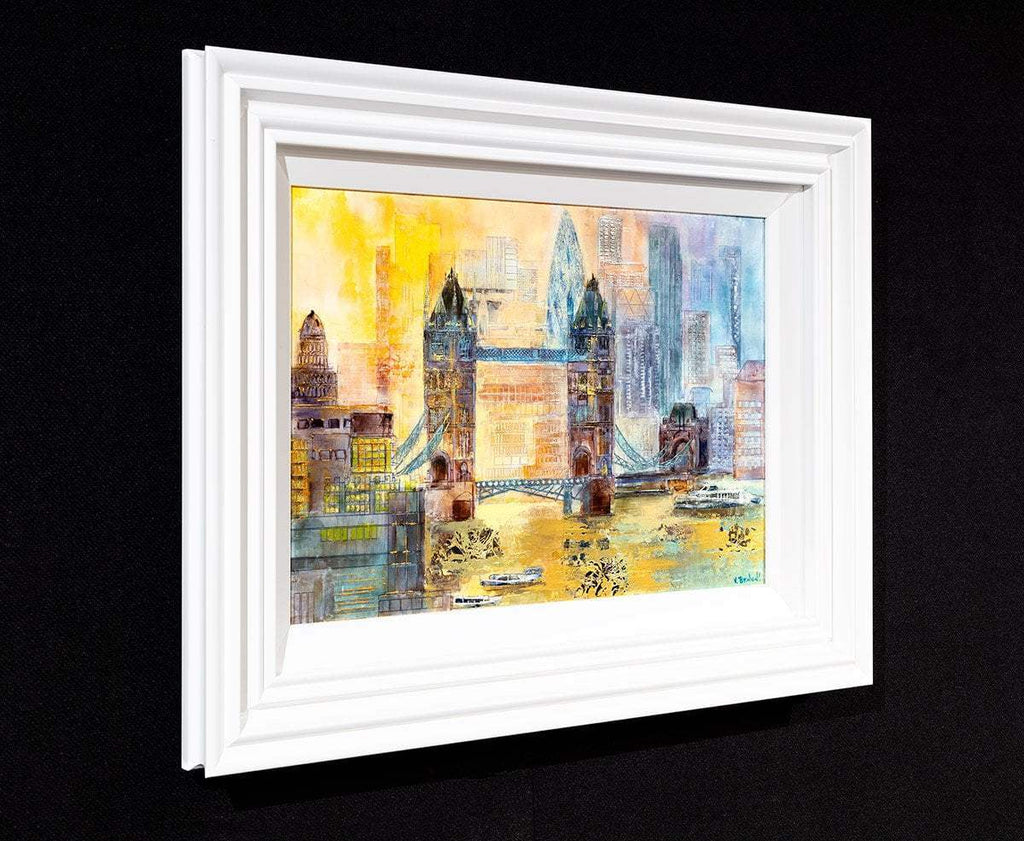 London Bridge - Original - SOLD by artist Veronika Benoni - Wyecliffe Galleries