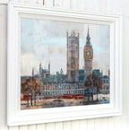 London Days - Original by artist Veronika Benoni - Wyecliffe Galleries