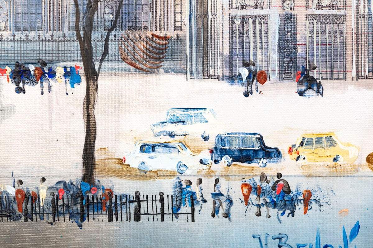 London Days - Original by artist Veronika Benoni - Wyecliffe Galleries