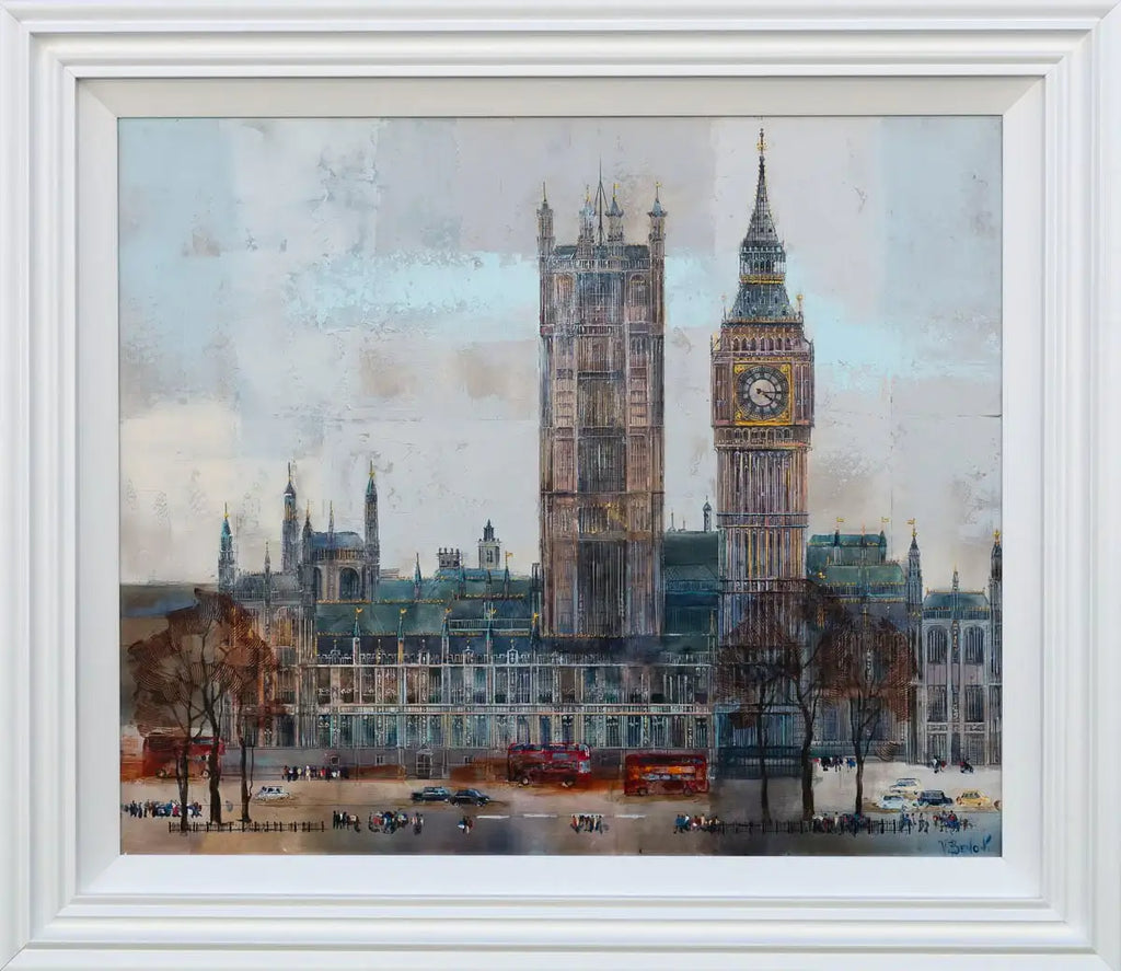London Days - Original by artist Veronika Benoni - Wyecliffe Galleries